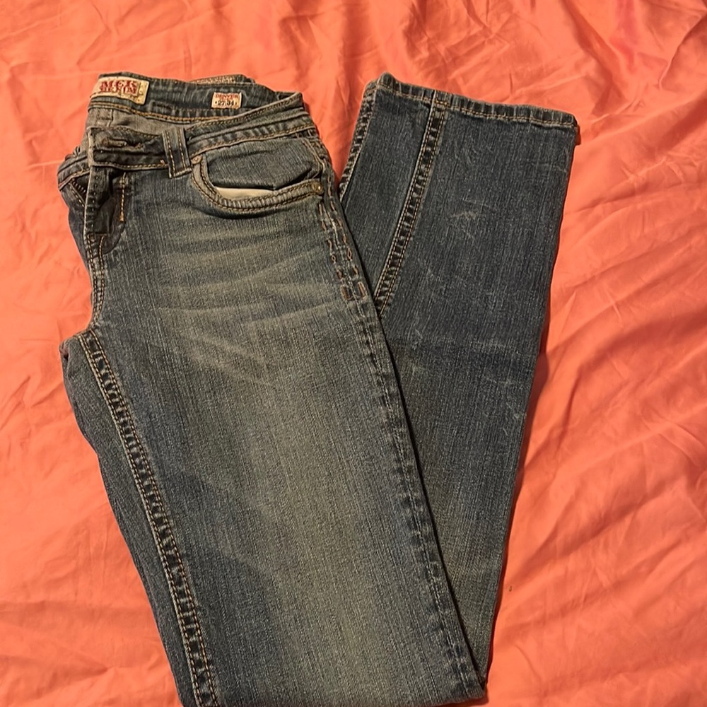 MEK jeans.
